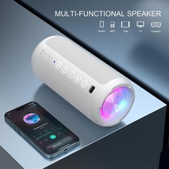 Waterproof Bluetooth Speaker: 30 Hours Playtime, Perfect for Outdoors