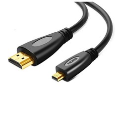 Micro HDMI Cable HDMI Cord ARC 1080P Tablet Camera GoPro Laptop HDTV Projector