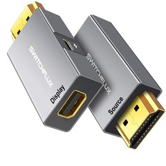 HDMI to Mini DisplayPort Adapter 4k-60Hz Male to Female Converter – for PC +2.0