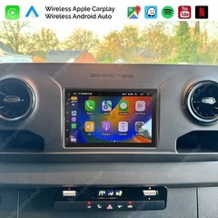7″ For 2018-22 Mercedes Benz Sprinter Android 15 Apple Carplay GPS Stereo Radio