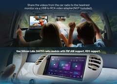 OBD+DVR+Double DIN 7″ IPS Car Stereo Radio Android 13 CarPlay WiFi Head Unit GPS