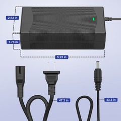 2A Adapter Charger For Caroma 560W P6 48V Lithium-ion Battery