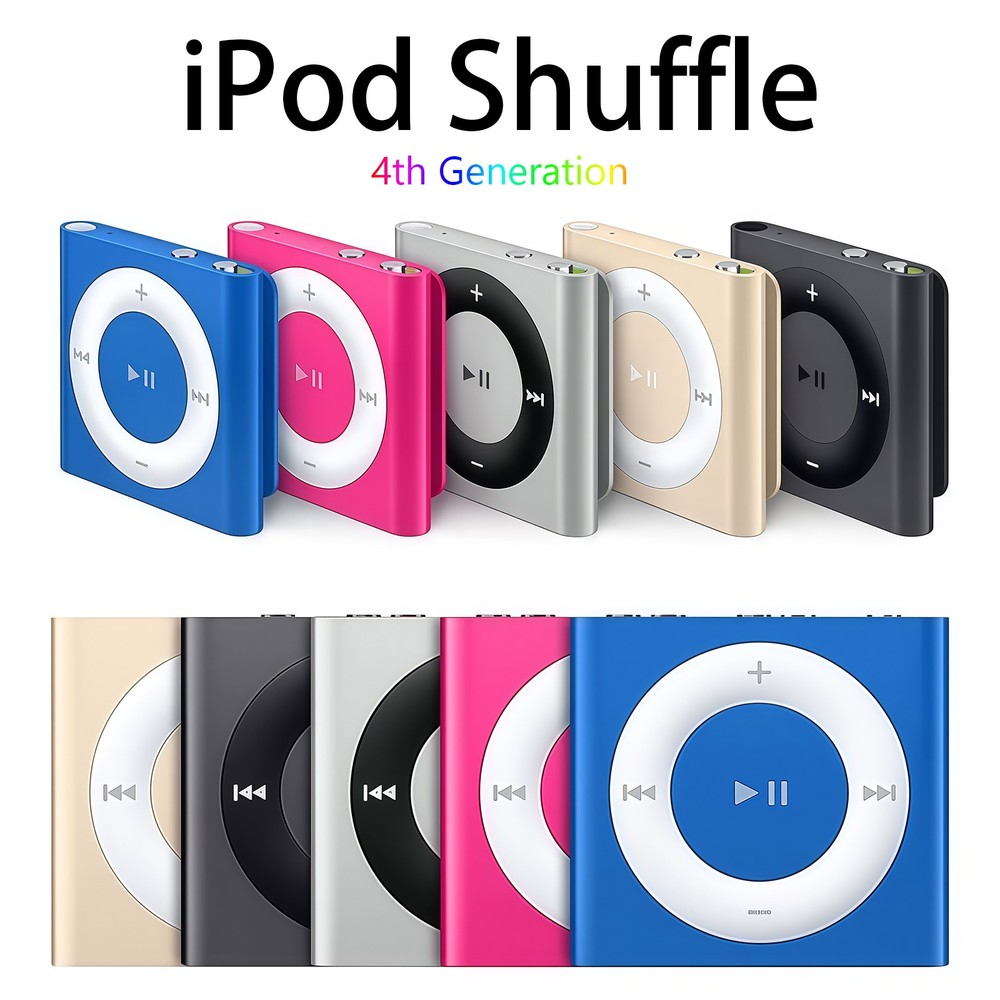 Mint Apple iPod Shuffle 4th Generation 2GB All Colors-Fast Shipping