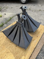 2 Altec 804b Horns For Western Electric Or Jensen Drivers
