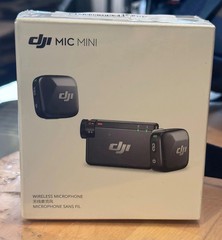 DJI Mic Mini Wireless Microphone System (2 TX + 1 RX) for Camera & Smartphone