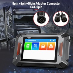 Commercial Truck Scan Tool DPF Regen Heavy Duty Truck Scanner OBD2 Code Reader