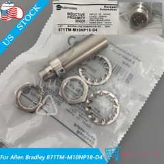 Inductive Proximity Switch Sensor 10-30VDC For Allen Bradley 871TM-M10NP18-D4