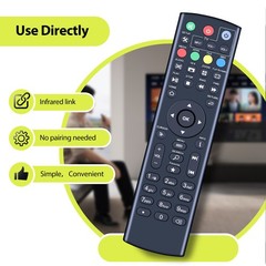 Remote Control For Superbox S1, S2, S3, S4, S5, S6,Octastream Q1, Elite II