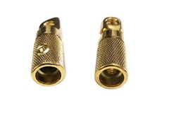 1 PIECE Gold Plated Short Side Post Mount Battery Terminal 4awg-8awg