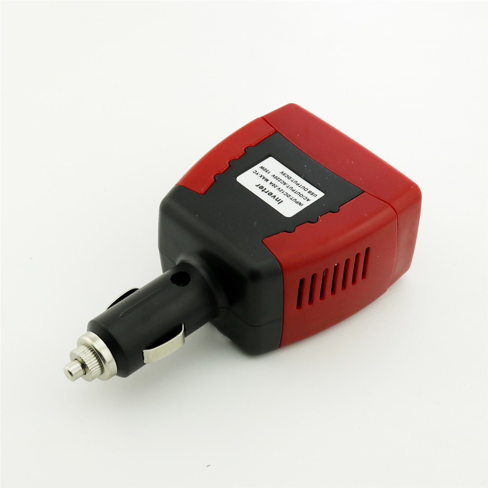 1pcs 12V 150W Car Power Inverter Charger Adapter AC 110V/220V and USB 5V Charger