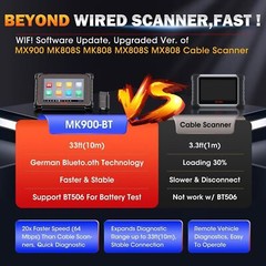 2024 Autel MaxiCOM MK900BT PRO Auto Diagnostic Scanner Tool 40+ Reset CANFD/DoIP