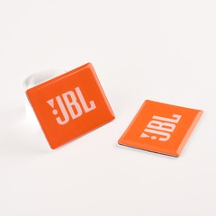 2pcs JBL plastic sticker logo badge replacement piece 58mm(2.28″) x 46mm(1.81″)