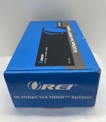 Orei HD104 1×4 Powered HDMI Splitter 10.2GBPS 4K2K@30Hz New
