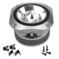 (2) 4″ SUPER TWEETER TIMPANO 900WATTS MAX TPT-ST25 CHROME BULLET 8 OHM PRO AUDIO