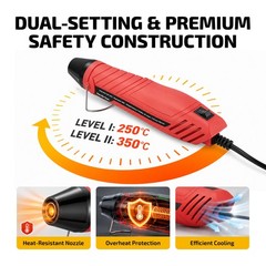 Easy to Use 485PCS Solder Seal Butt Connectors Kit with Included Heat Gun
