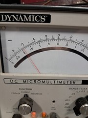 Vintage Analog Dynamics DC 504 micro multimeter / Used