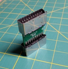 Open Source SCART Coupler Male to Male Passthrough Adapter OSSC RGB GSCARTSW