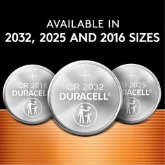 4 Pack Duracell CR2025 3 Volt Battery ECR2025 CR 2025 DL2025