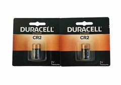 Brand New! Duracell CR2 3V Lithium Battery, 1 Count 2-Pack Exp. March 2031