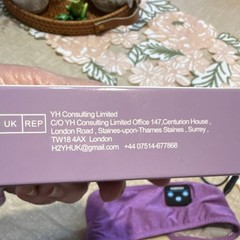 VOEROU Bluetooth Sleep Headphones Adjustable Headband Purple Wireless