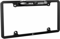 Car Backup Camera License Plate Frame Rear View Parking Kit+4.3″ Monitor Bracket