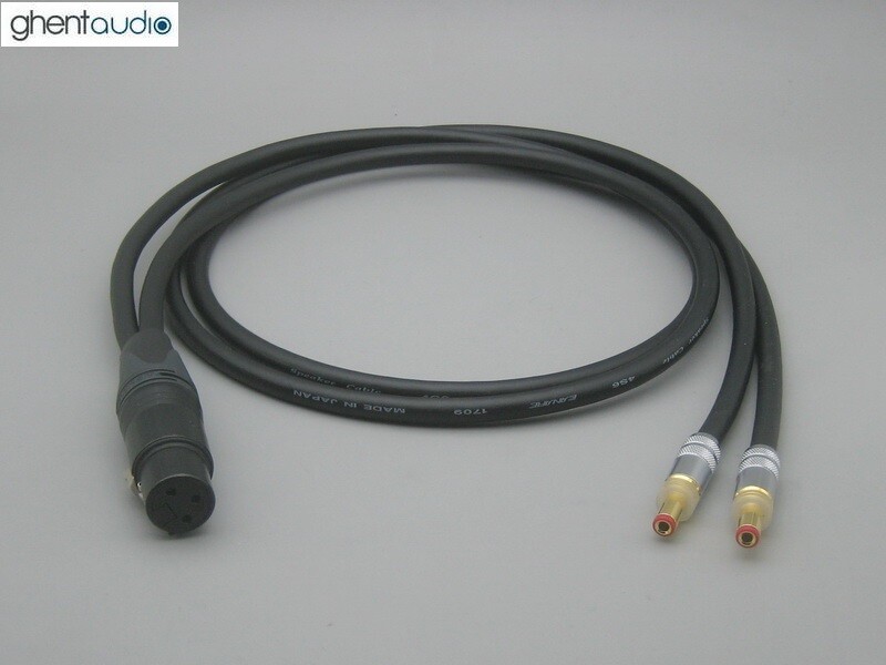 ghentaudio DC17 — Canare 4S6 Star Quad DC Y-Cable for HDPlex PSU