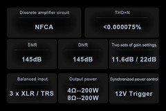 TOPPING B100 Or TOPPING B200 High Power and Low Noise Mono Pure Power Amplifier