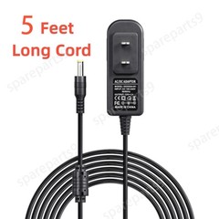 12V 2A Power Supply Regulated DC Power Adapter with 8 Tips, Charger Transformer