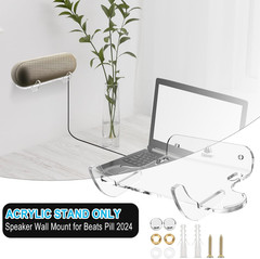 Speaker Wall Mount Floating Shelf for Beats Pill Portable Speaker, 1 Pack