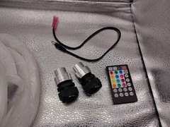 Car Twinkle Fiber Optic Light Kit Dual Head Ceiling Sky Light LED