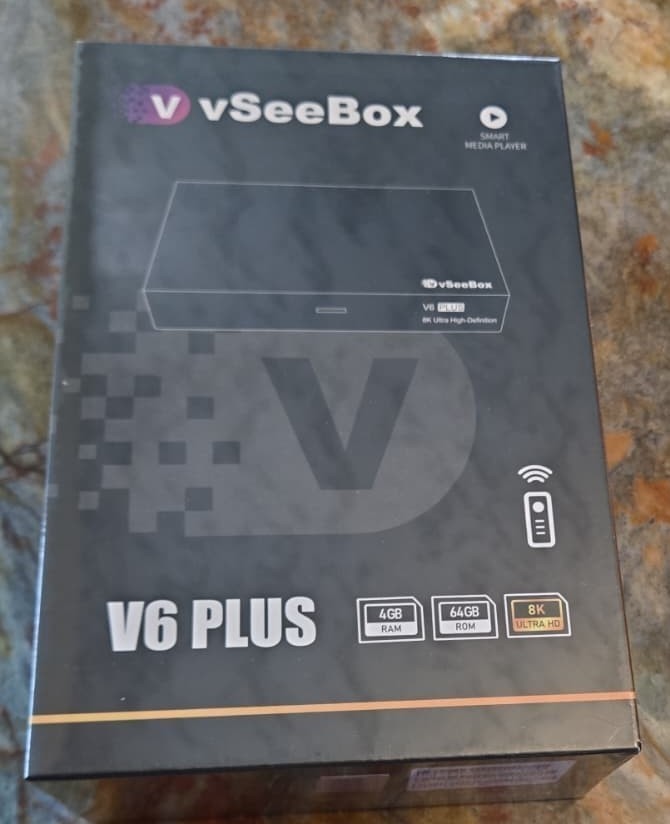 vSeeBox V6 Plus – AUTHORIZED DISTRIBUTOR – FREE SAME DAY SHIPPING