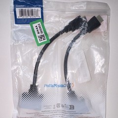 Cable Matters HDMI to DVI Adapter 2-Pack, 5 Inch Black Portable Model 303003×2
