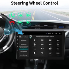 10.1” Double 2 Din Android 13 Touch Screen Car Stereo Radio GPS WIFI BT Carplay