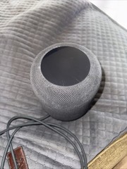 Apple – HomePod (1st Gen) Smart Speaker – Space Gray MQHW2LL/A A1639 ** NO BASS