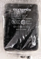 Genuine Olympus Pearlcorder AC Adapter 3V 300mA P/N A319 147-305