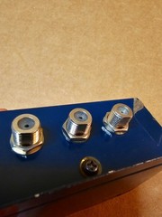 Vintage AIM 505 VCR / Game / TV Selector Switch – 3-Way Coaxial Splitter RF