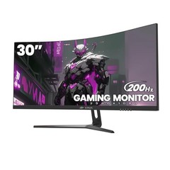 CRUA 30″ Curved Gaming LED Monitor