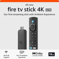 10x New Amazon Fire TV Stick 4K MAX Ultra HD HDR Streaming Media Player Wi-Fi 6E