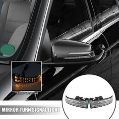 1 Set Left Right Side Door Mirror Turn Signal Indicator Light for Mercedes