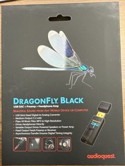 AudioQuest DragonFly Black v1.5 Plug-in USB DAC + Preamp + Headphone Amp