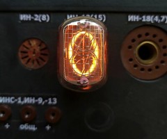1 pcs vintage IN-12A IN12A nixie tubes indicators USSR DIY clock