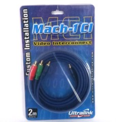 UltraLink Mach-1 CI 2 Meters, 6.5 ‘ CICV Cable for Y, Cr/Pr and Cb/Pb connection