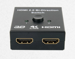 HDMI 2.0 HDTV Switch Switcher Splitter Bi-Direction Hub HDCP 2×1 1×2 In Out 4K