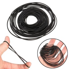 50Pcs Square Rubber Drive Belt For Cassette Player Recorder Repair Replacement