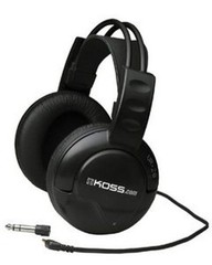 Koss UR20 Full Size Stereo Headphones DJ Style Stereophone Black (USED)