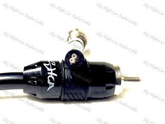 Sky High Car Audio 20 ft 2 Channel PREMIUM RCA Cable Nylon Copper Braided 6.5 M
