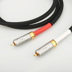 Viborg 4N Multiple Oxyacid Pure Copper RCA Hifi Audio Interconnect Cable Line