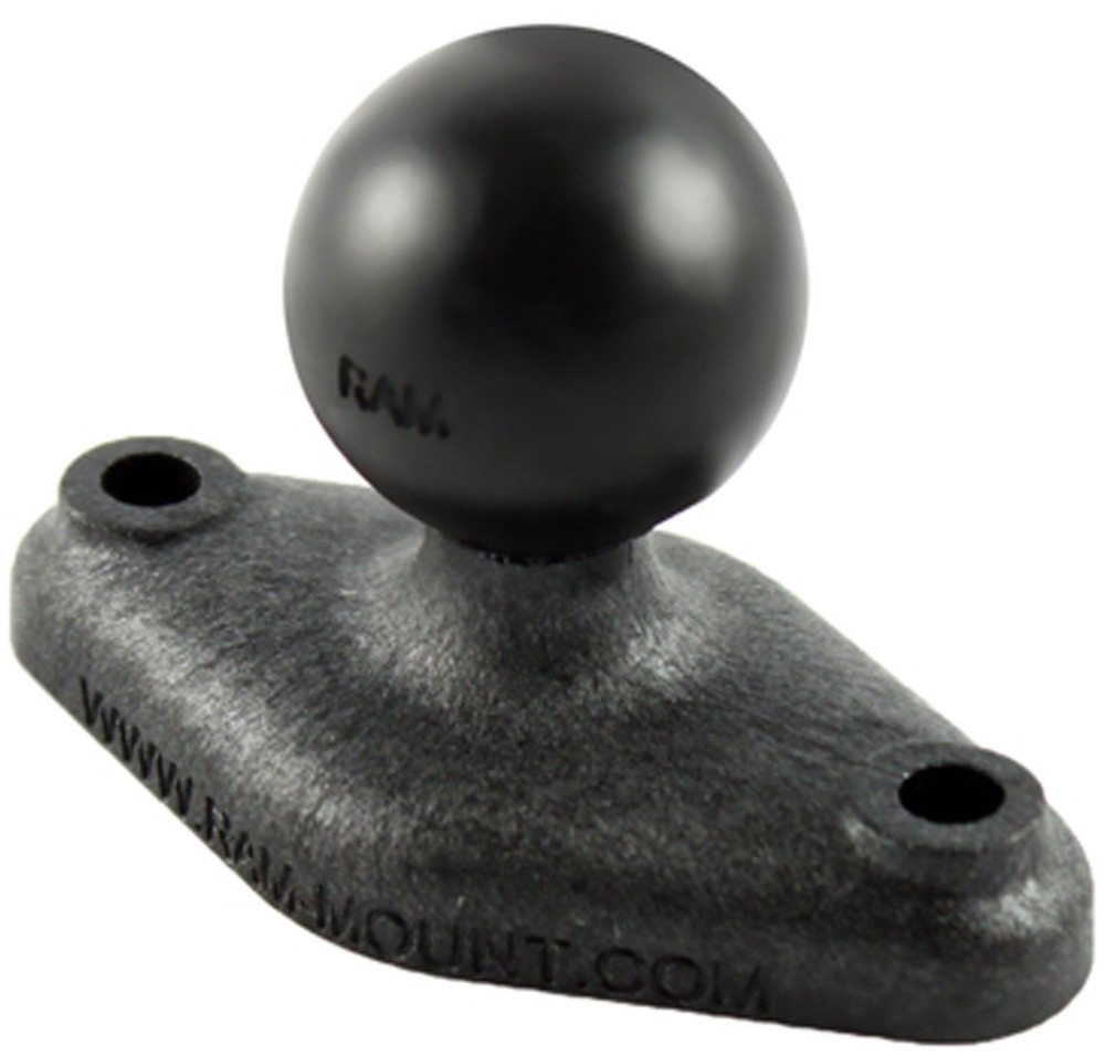 RAP-B-238U 1” Ball Composite Ram Mount Diamond Base Plate 2.43″x131″ AMPS Hole
