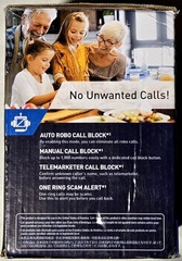 Panasonic KX-TGD810B Cordless Phone Advanced Call Block 1 Handset Bilingual ID