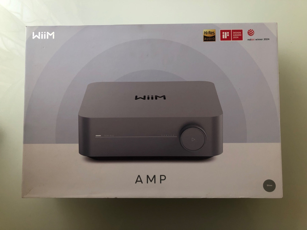 WiiM Multiroom Streaming Amplifier Compatible AirPlay Google Cast Alexa Spotify